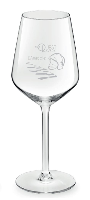 6 Verres à vin 37cl